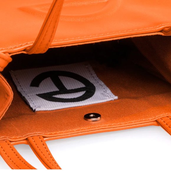 Telfar Small Shopping Bag - Orange - Picture 3 of 3